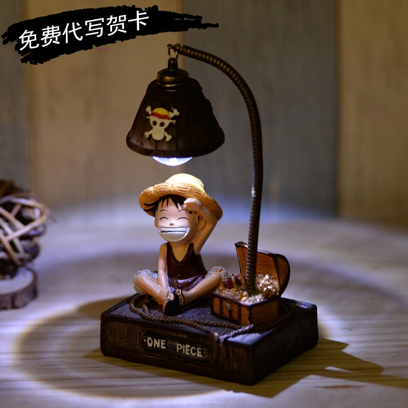 Desk Setup Lamp - One Piece Anime Night Light Tony