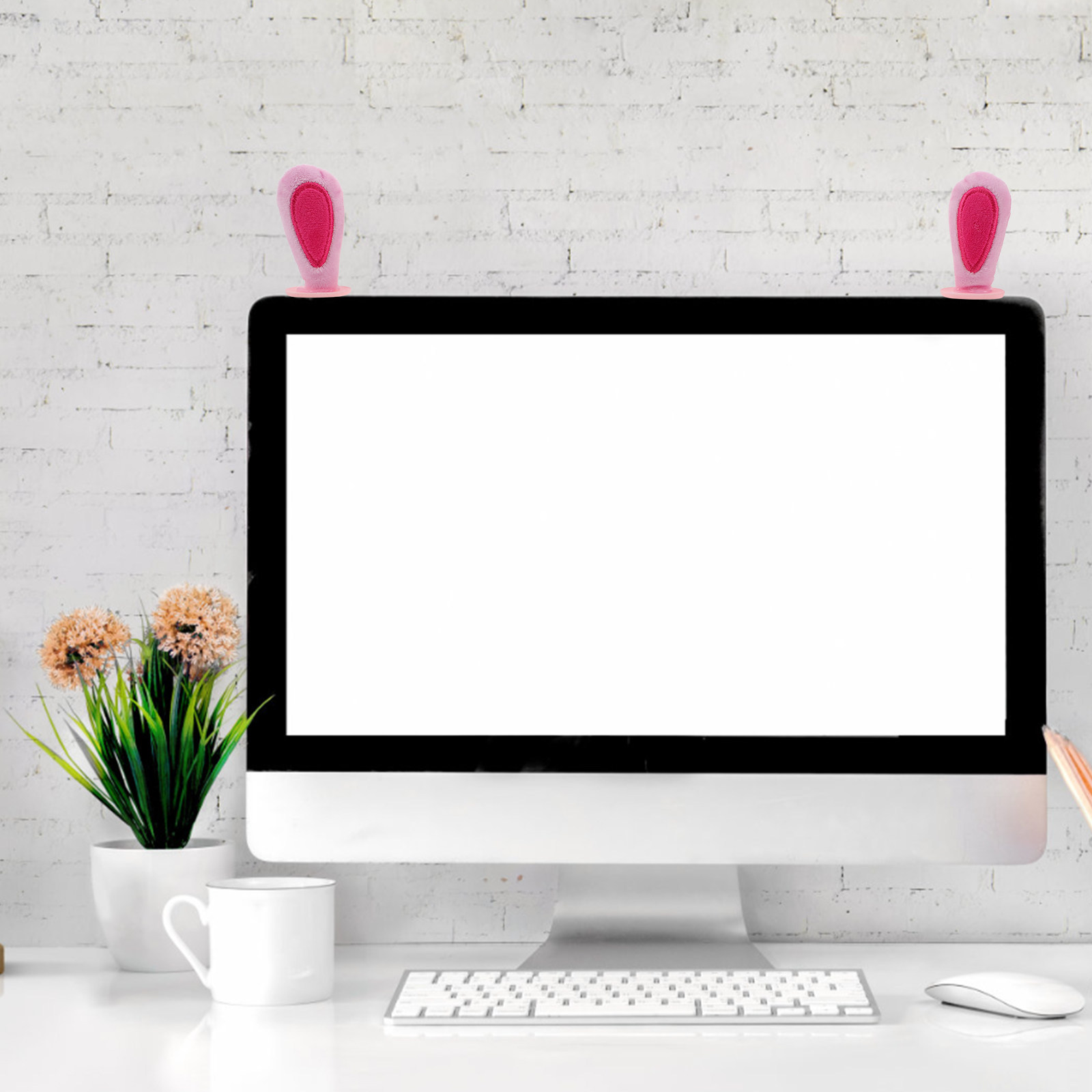 2Pairs Computer Monitor Decor  - огляд і ціна Setup Desk Monitor