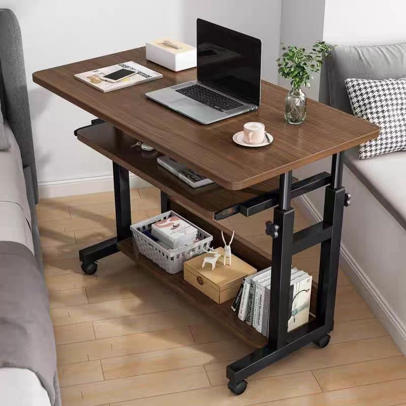 Movable small table, bedside t - огляд і ціна Desk Setup Minimalist