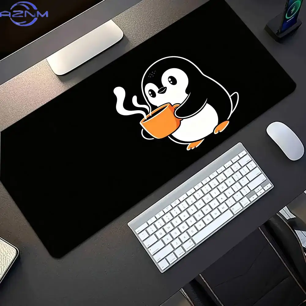 Cute Line Art Cat Hold Coffee  - огляд і ціна Desk Setup Pc And Laptop