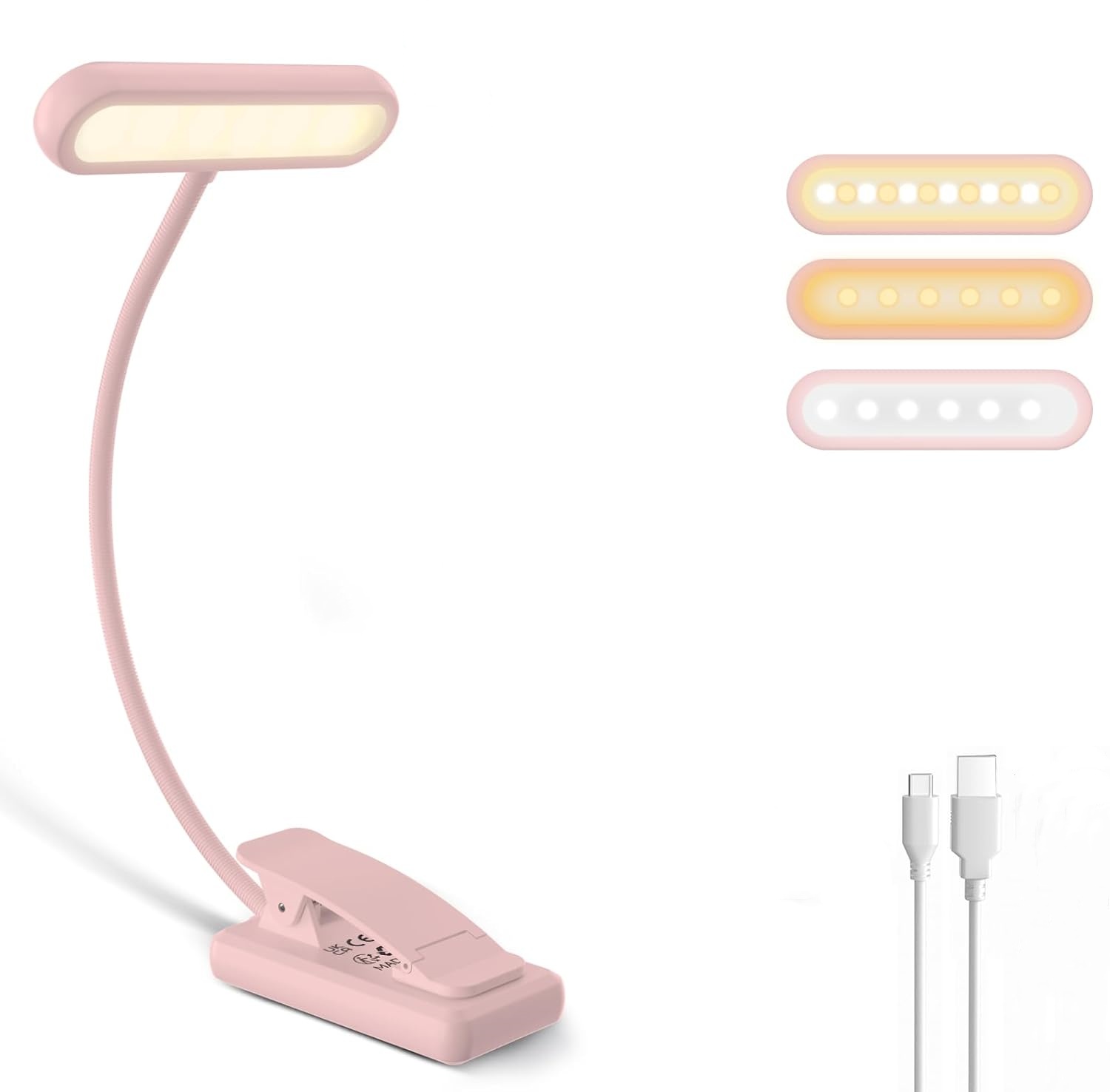 Reading Lamp Book Clamp Black/ - огляд і ціна Desk Setup Lamp