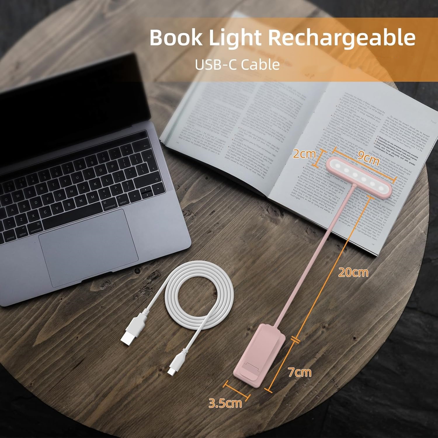 Reading Lamp Book Clamp Black/ - огляд і ціна Desk Setup Lamp