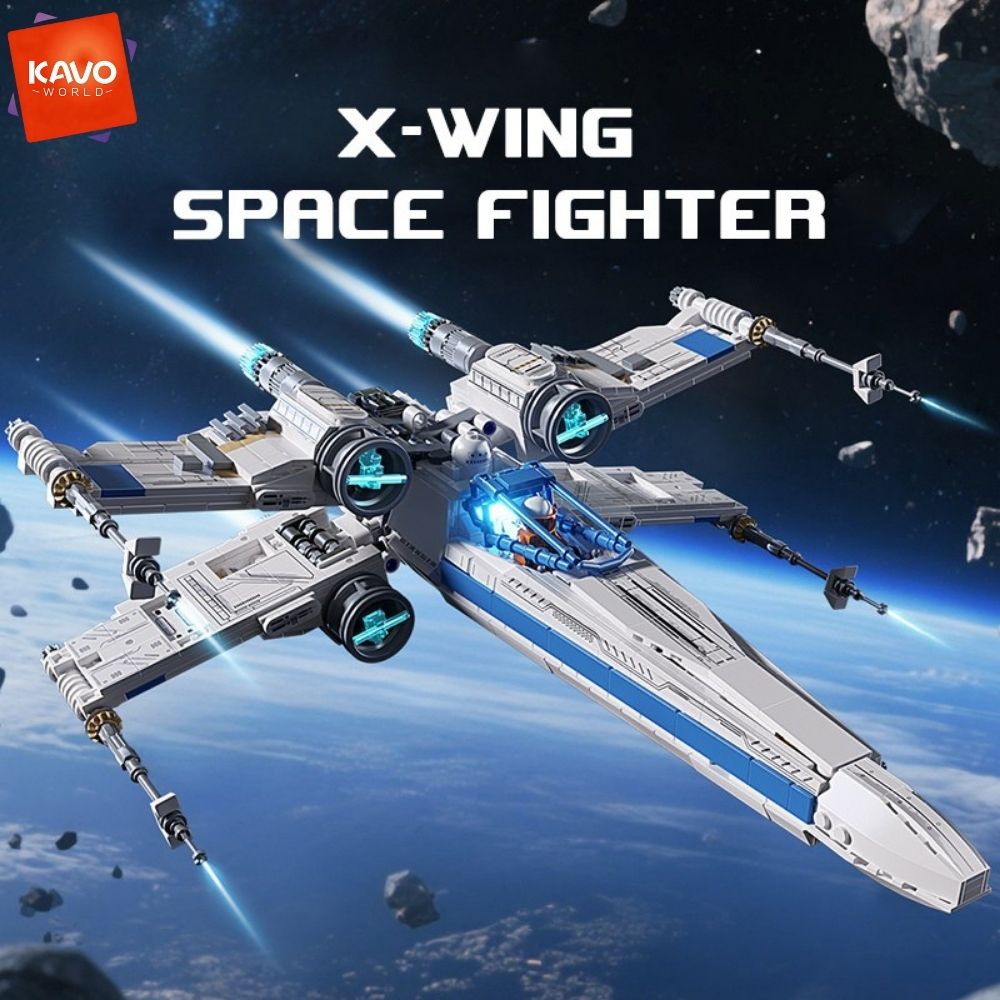 KAVOWORLD 1271pcs Sci-Fi Space - огляд і ціна Desk Setup Xbox