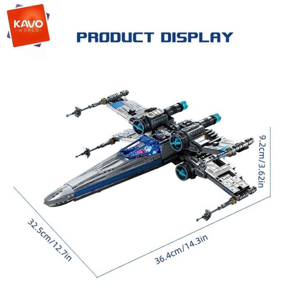 KAVOWORLD 1271pcs Sci-Fi Space - огляд і ціна Desk Setup Xbox