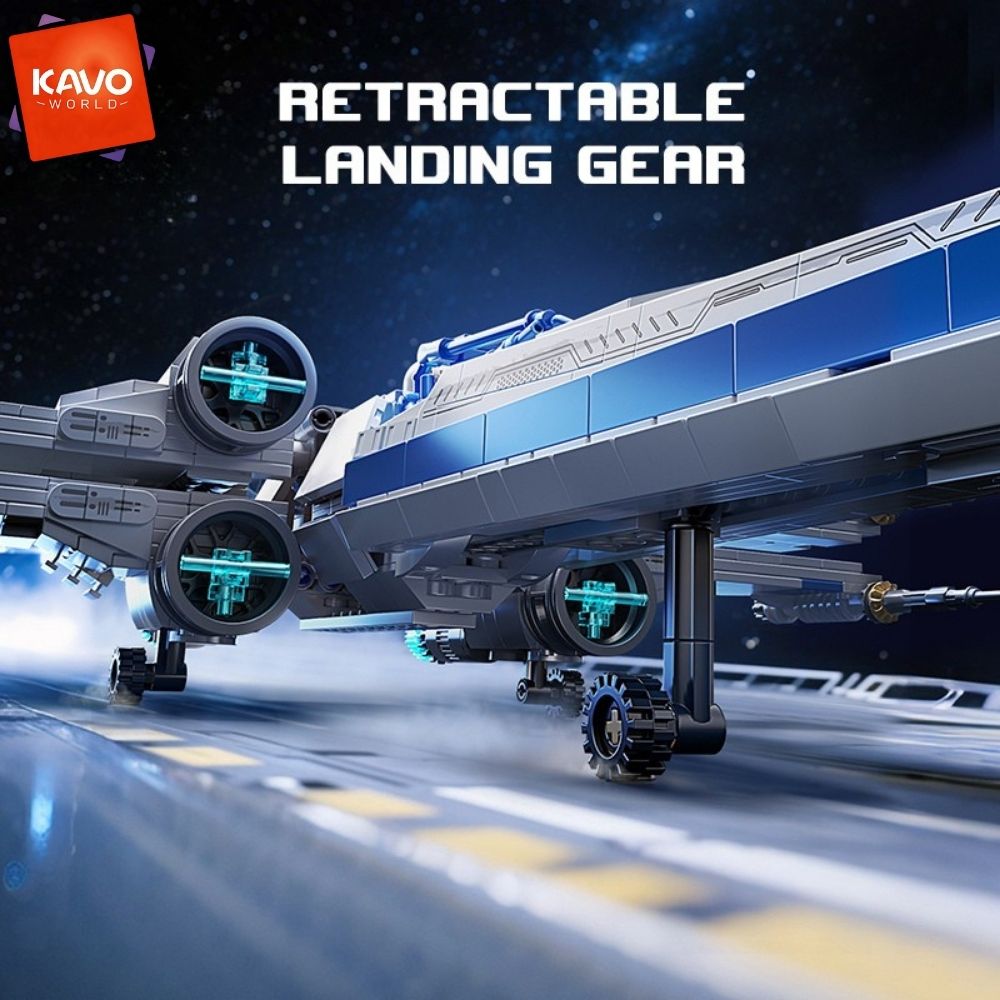 KAVOWORLD 1271pcs Sci-Fi Space - огляд і ціна Desk Setup Xbox