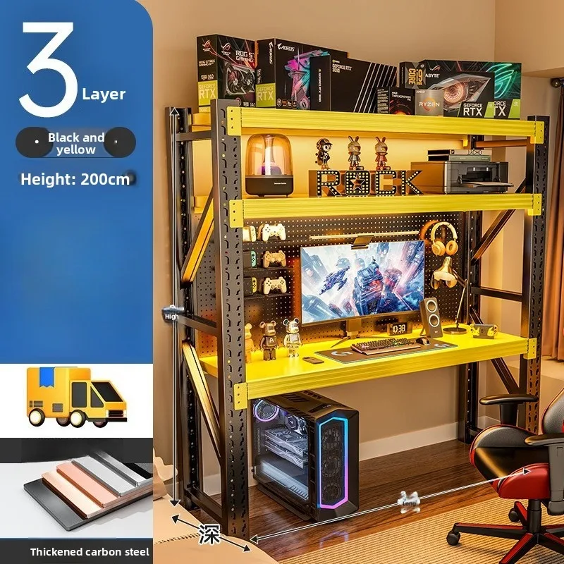 # Ergonomic Gaming Desk with M - огляд і ціна Desk Setup L Shaped
