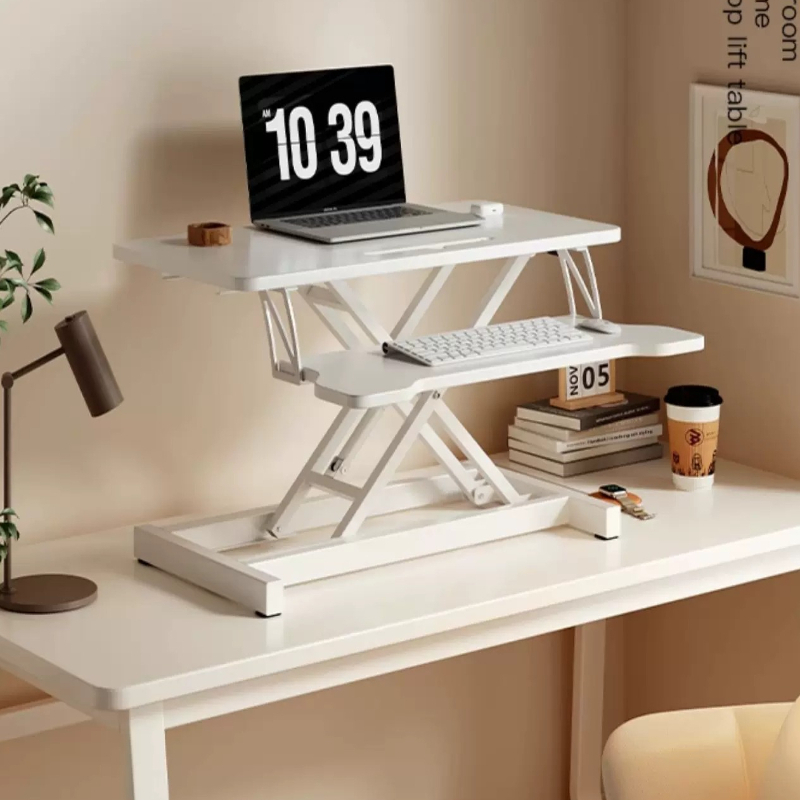 Standing Desk Riser Height Adj - огляд і ціна Desk Setup Minimalist