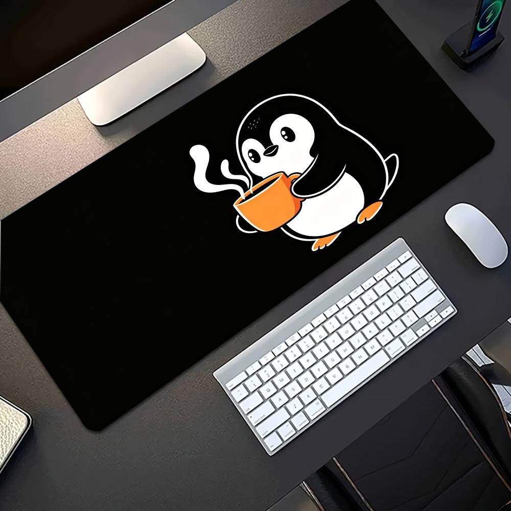 Cute Line Art Cat Hold Coffee  - огляд і ціна Desk Setup Pc And Laptop