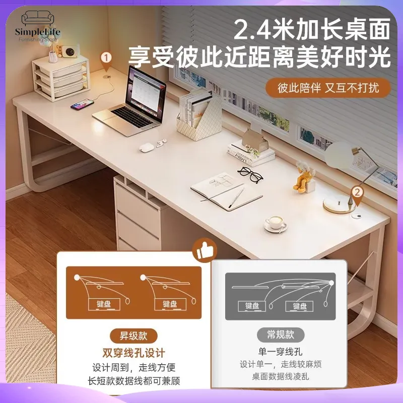 Double Computer Desk for Home  - огляд і ціна Desk Setup L Shaped