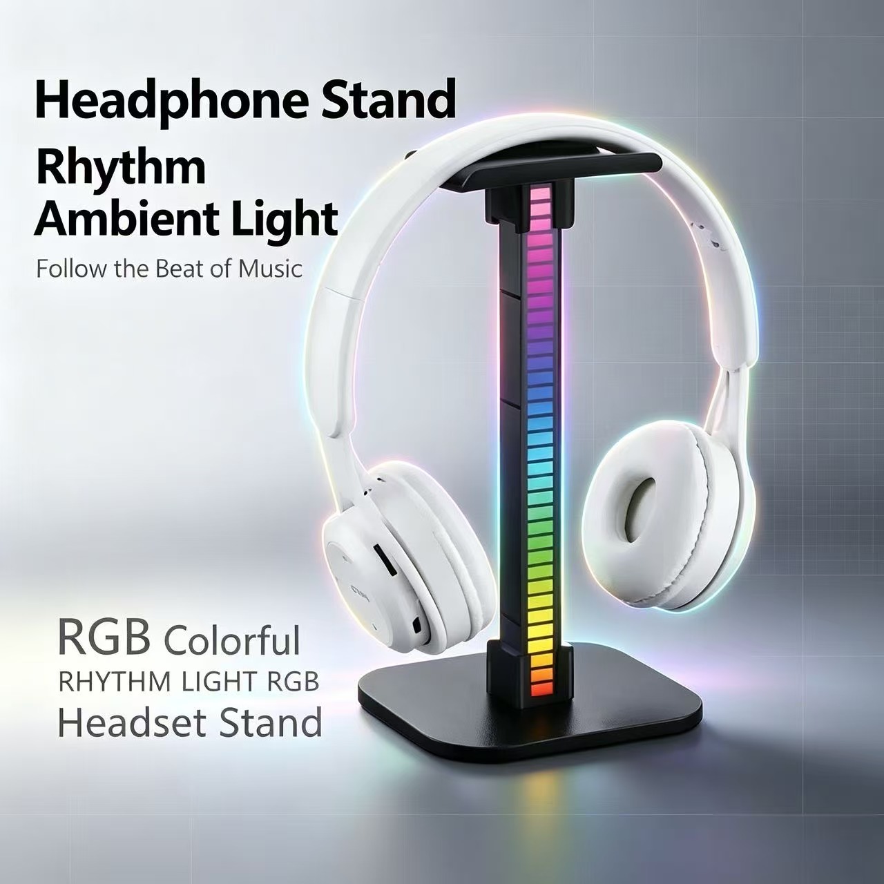 USB Gaming Headphone Stand RGB - огляд і ціна Desk Setup Lamp