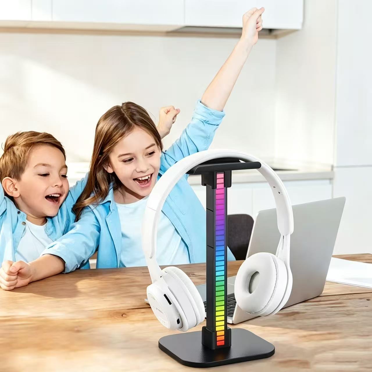 USB Gaming Headphone Stand RGB - огляд і ціна Desk Setup Lamp