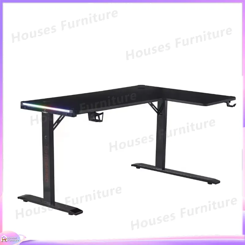 Large 160cm Gaming Desk with L - огляд і ціна Desk Setup L Shaped