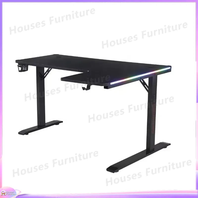 Large 160cm Gaming Desk with L - огляд і ціна Desk Setup L Shaped